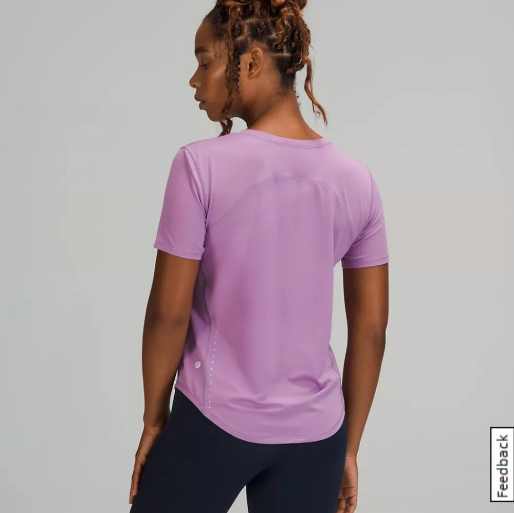 Luluemon high neck running and train shirt 4